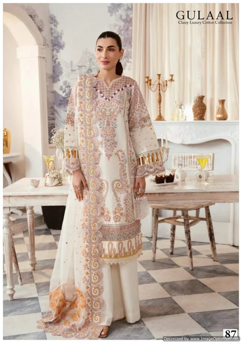 Gulaal Karachi Vol 9 Cotton Wholesale Pakistani Salwar Suit Catalog — Wholesale Salwar Suits, MPA wholesale from Surat - Gallery Image 6
